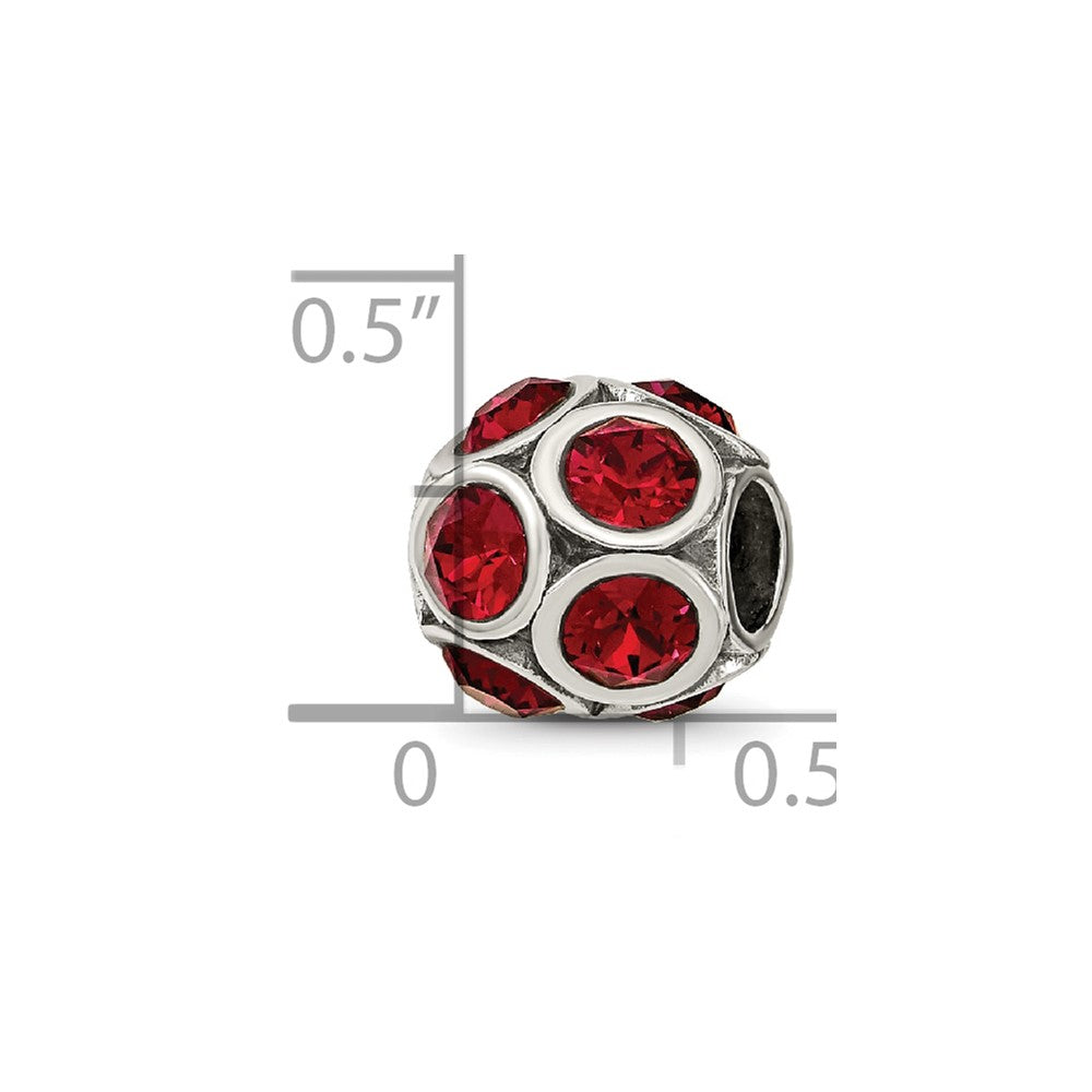 Sterling Silver Reflections July Preciosa Crystal Bead