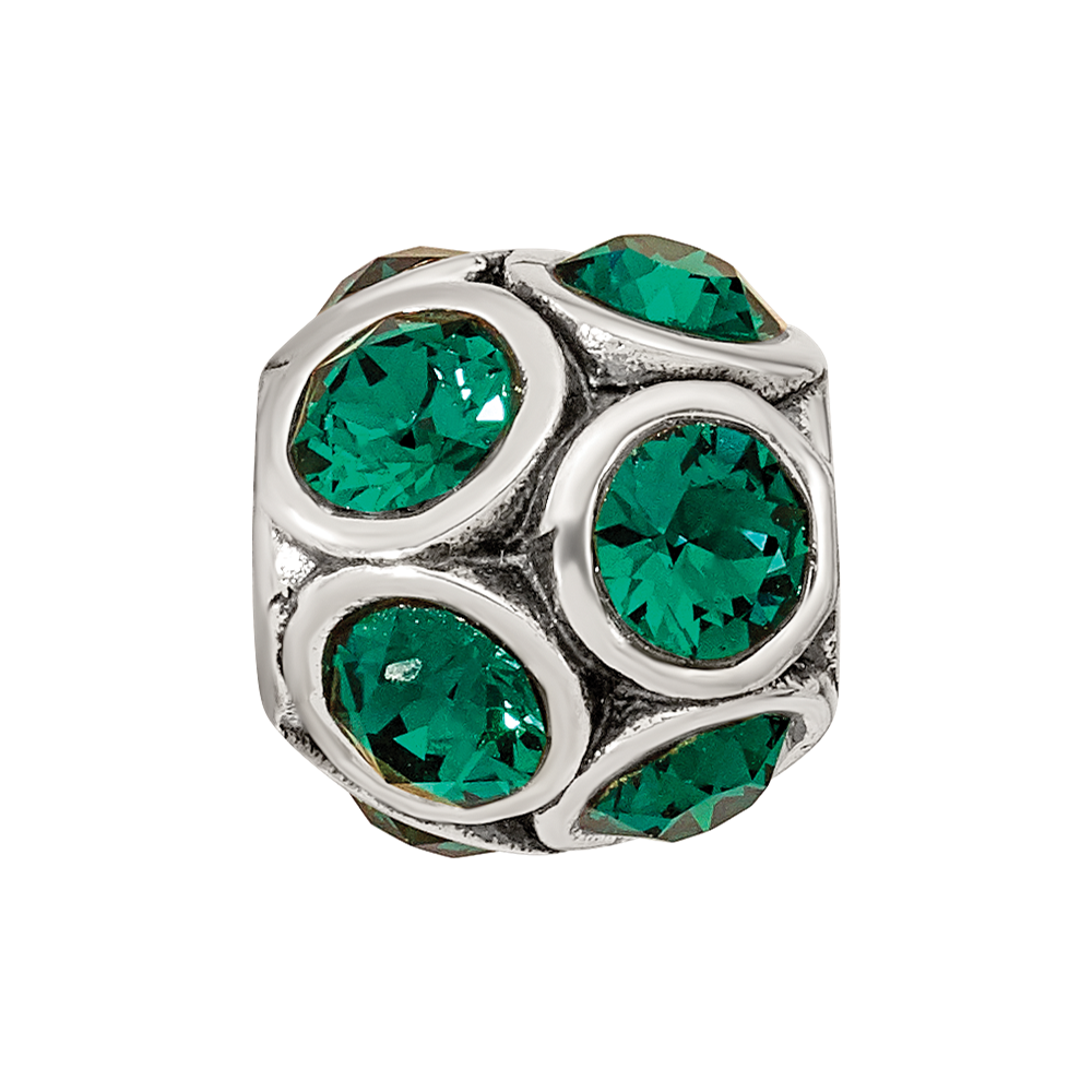 Sterling Silver Reflections May Preciosa Crystal Bead