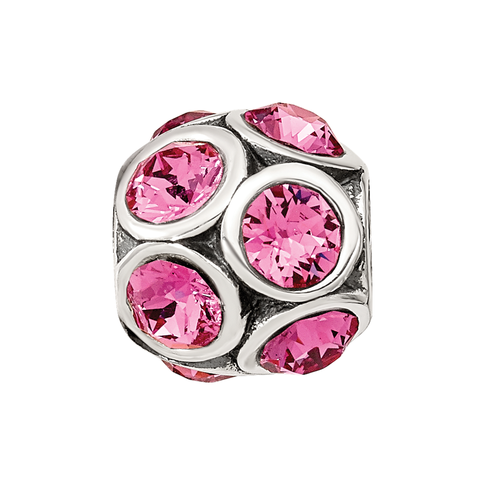 Sterling Silver Reflections October Preciosa Crystal Bead