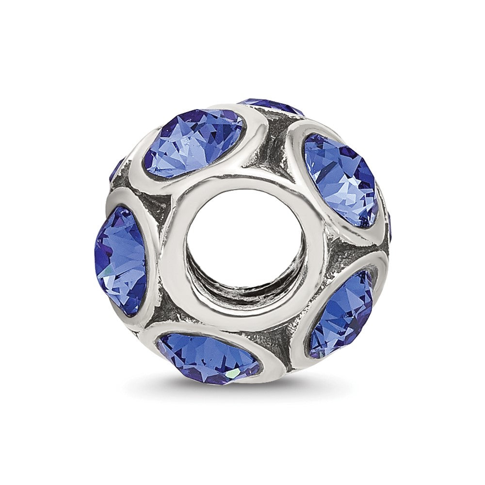 Sterling Silver Reflections September Preciosa Crystal Bead