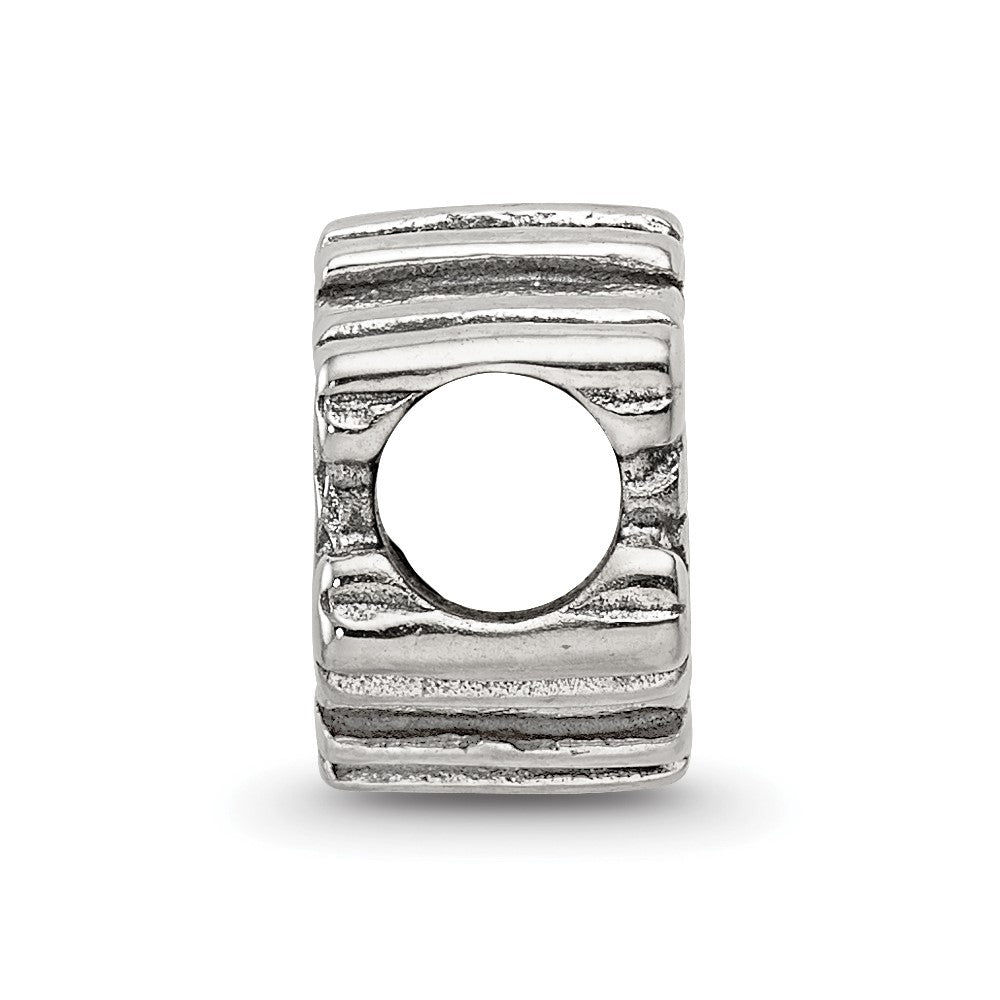 Sterling Silver Reflections Snowflake Bead