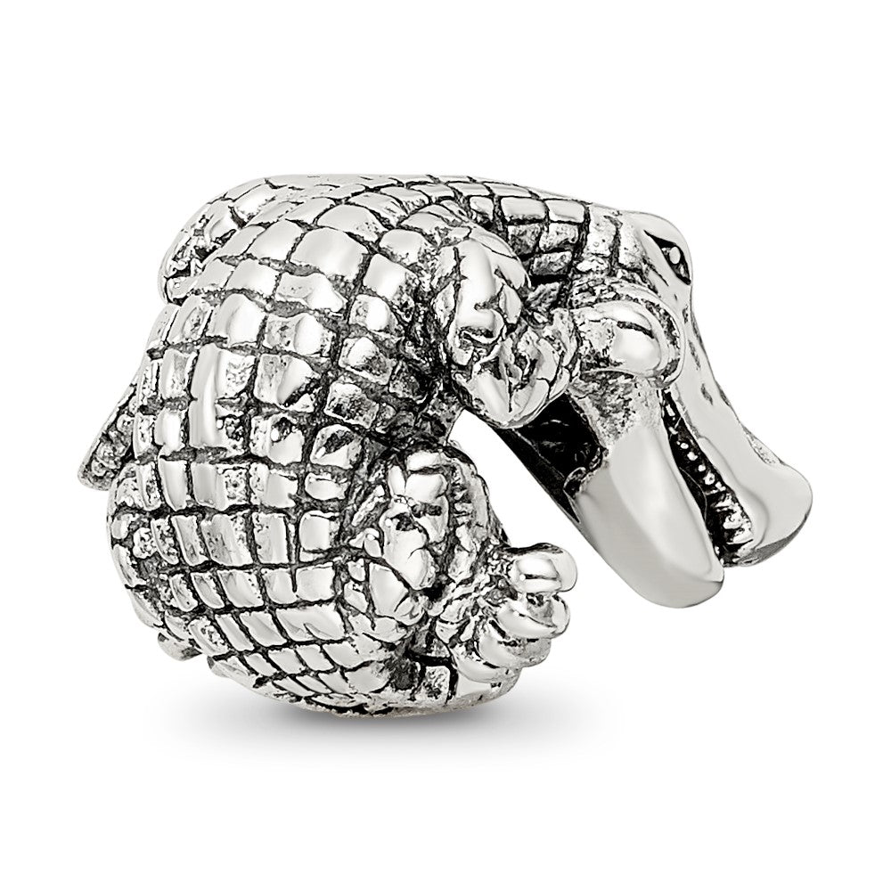 Sterling Silver Reflections Alligator Bead