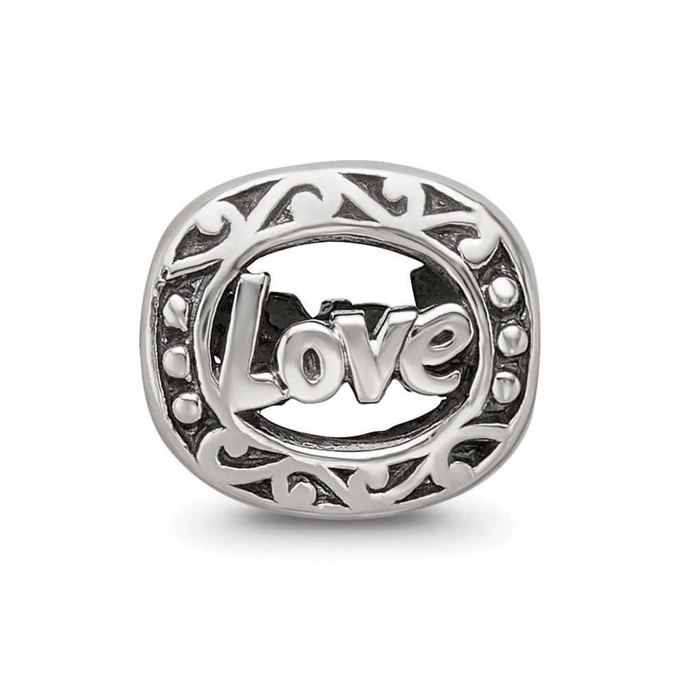 Sterling Silver Reflections Love Bead