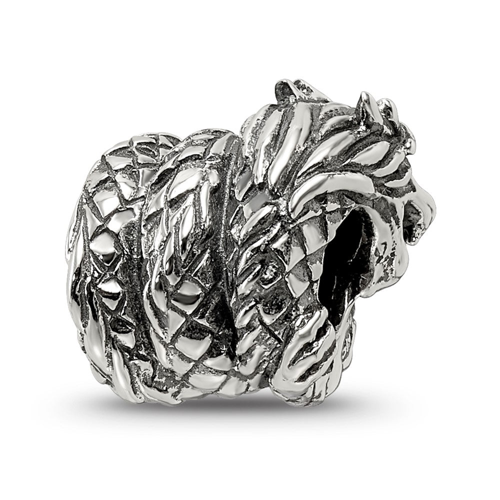 Sterling Silver Reflections Dragon Bead