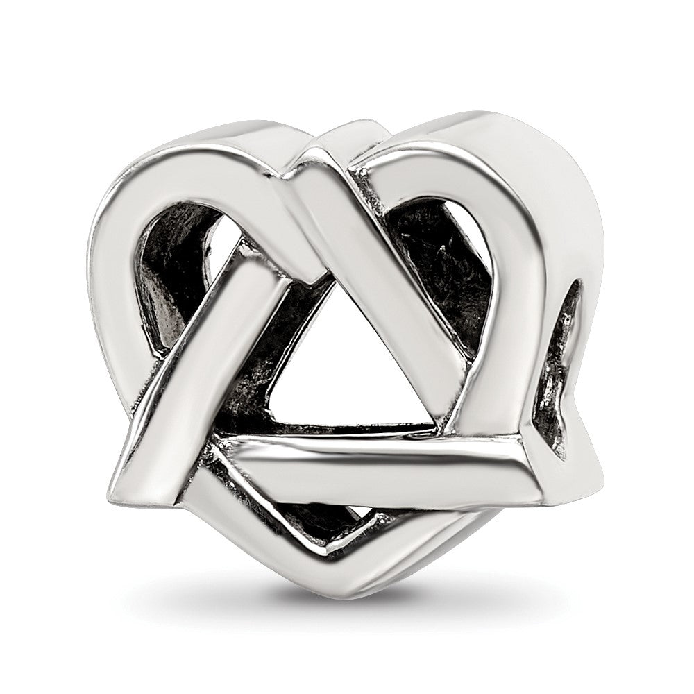 Sterling Silver Adoption Symbol Bead
