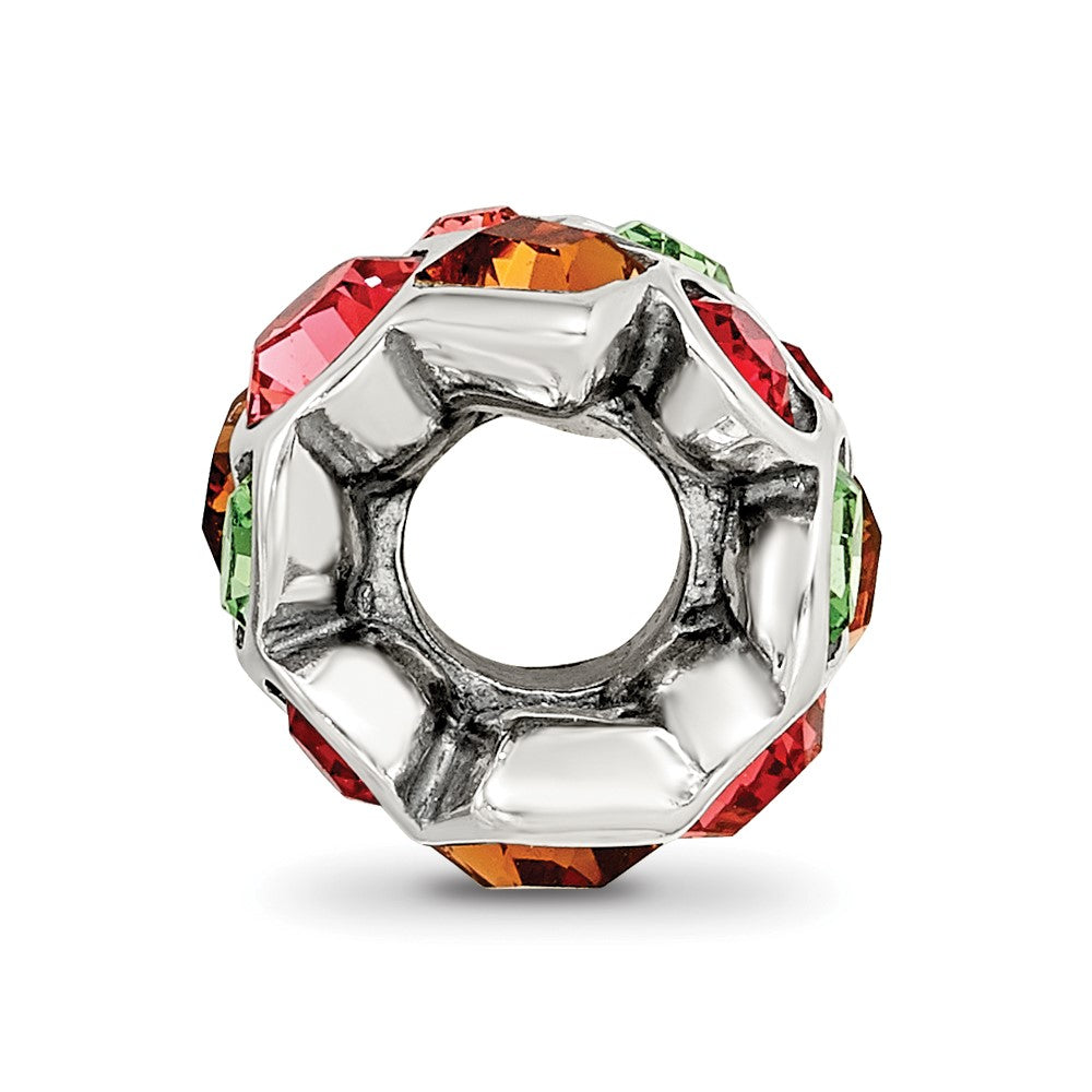 Sterling Silver Reflections Crystal Bead
