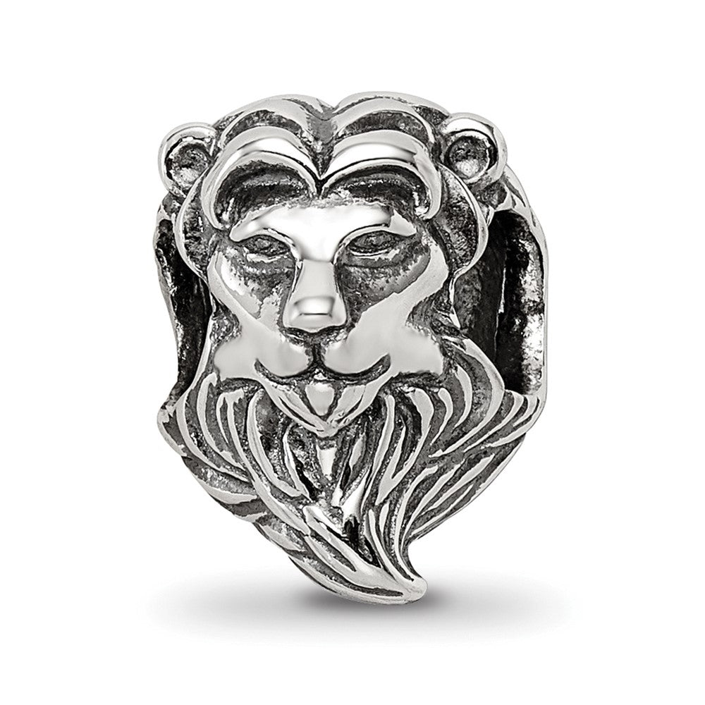 Sterling Silver Reflections Lion Bead