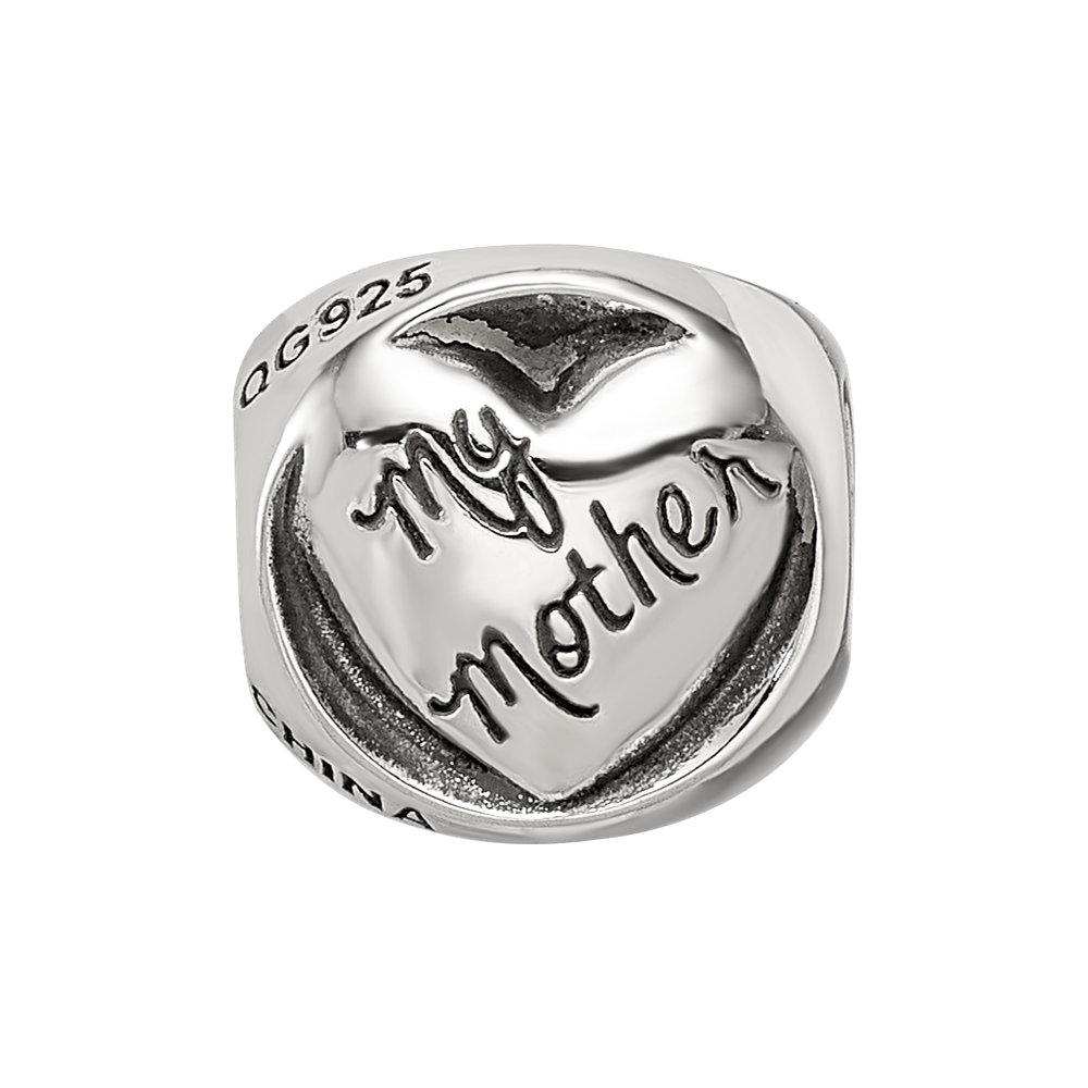 Sterling Silver Reflections My Mother My Friend Trilogy Bead