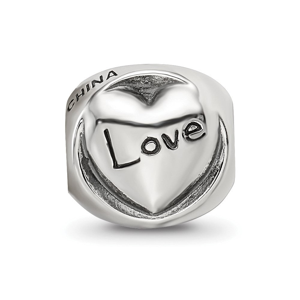 Sterling Silver Reflections Faith Hope Love Trilogy Bead
