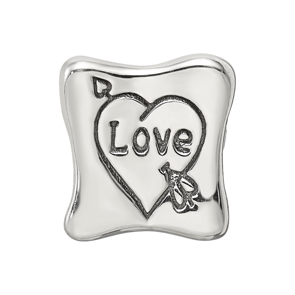 Sterling Silver Reflections Love Marriage Family Trilogy Bead