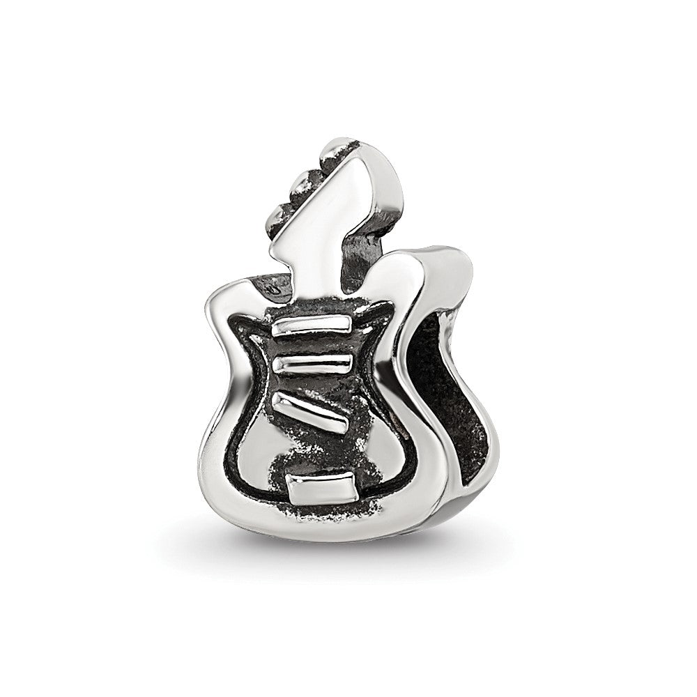 Sterling Silver Reflections Guitar Bead