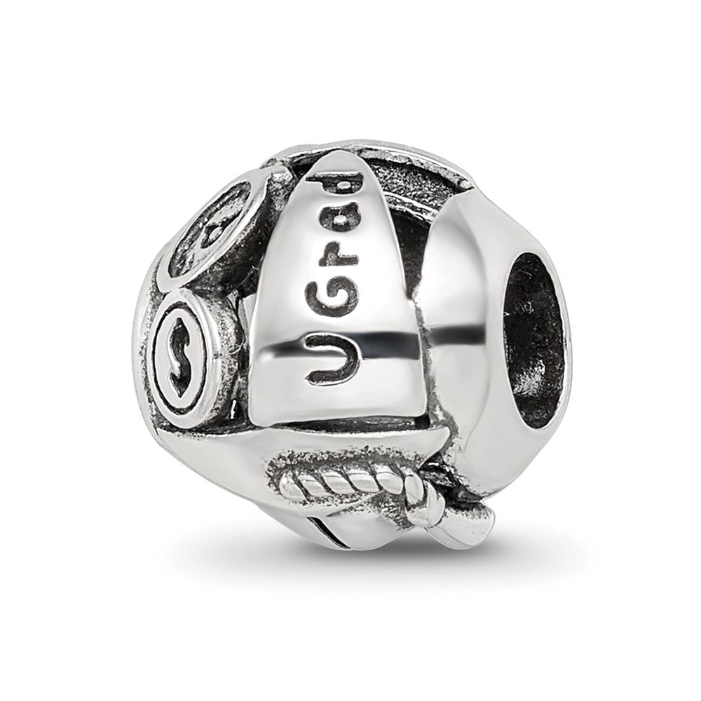 Sterling Silver Reflections Crystals Graduation Bead