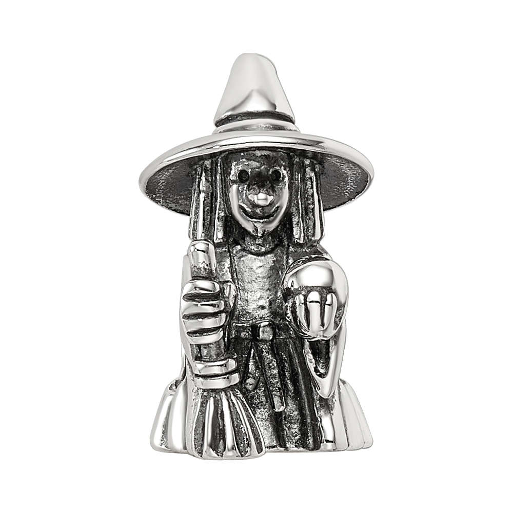 Sterling Silver Reflections Witch Bead