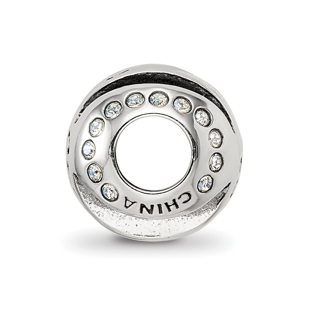 Sterling Silver Reflections Crytal Congratulations Bead