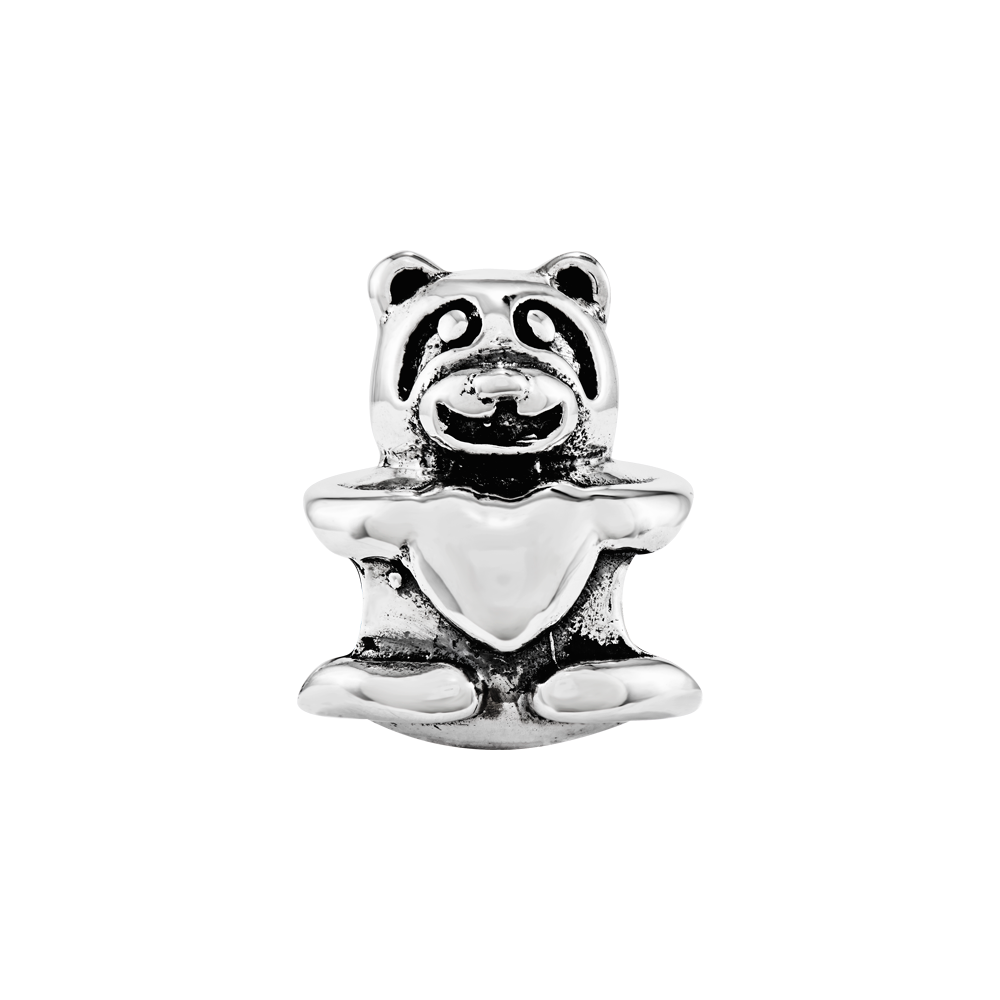 Sterling Silver Reflections Teddy Bear Bead
