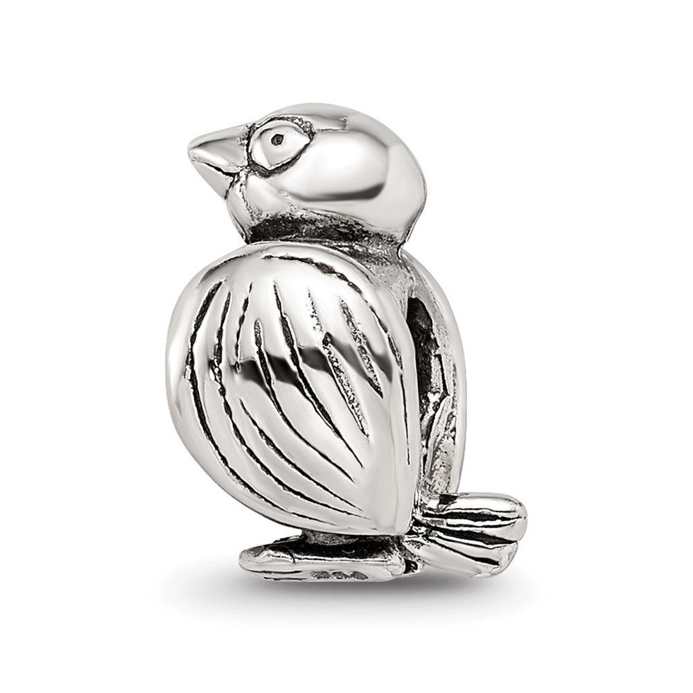 Sterling Silver Reflections Bird Bead