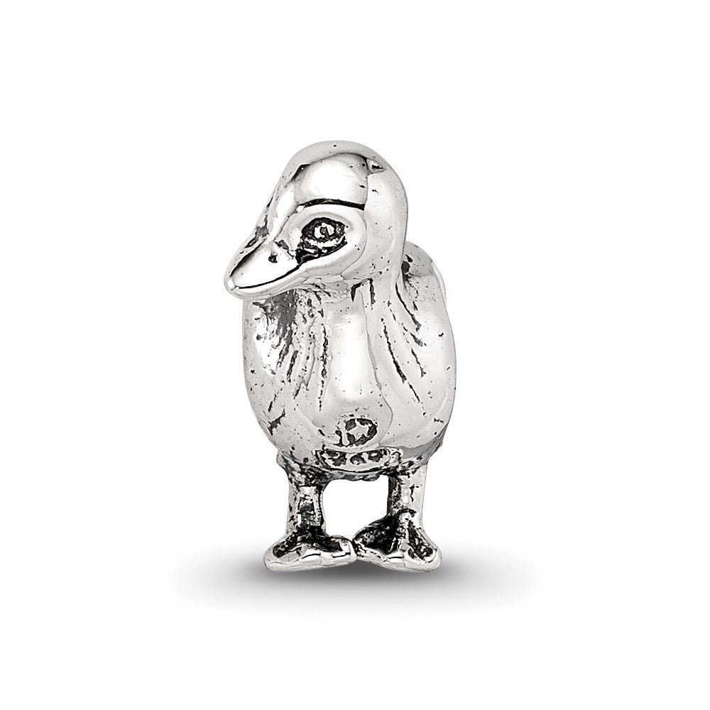 Sterling Silver Reflections Duck Bead