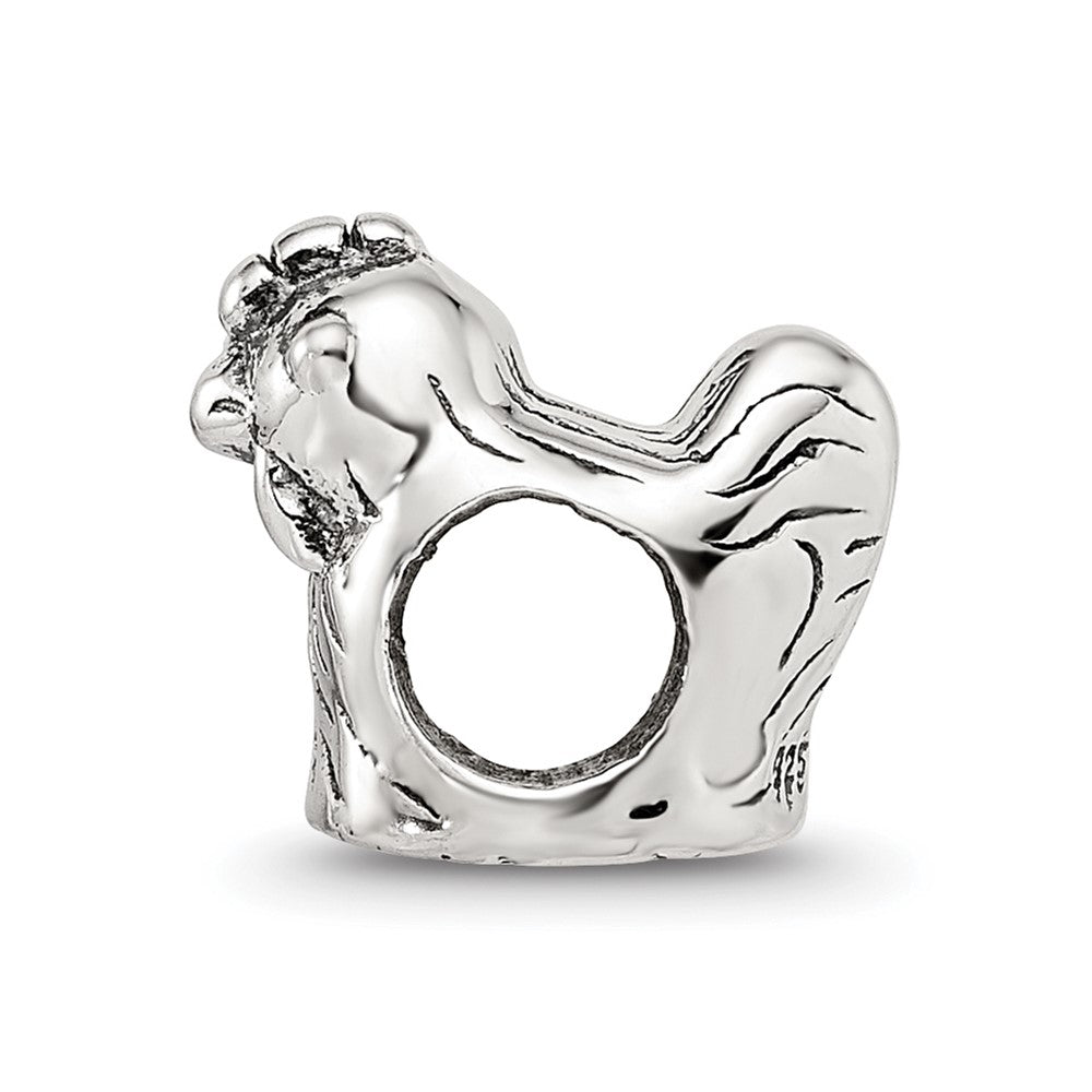 Sterling Silver Reflections Chicken Bead