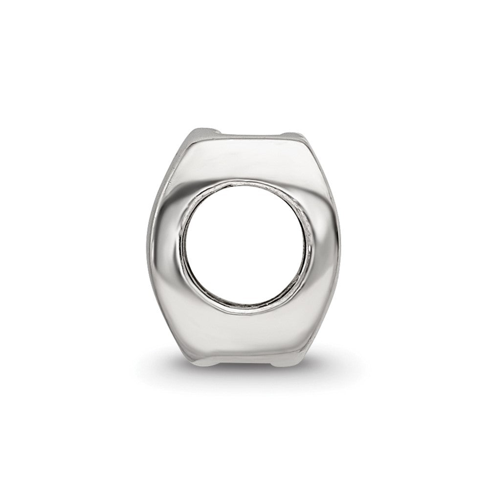 Sterling Silver Reflections Leo Zodiac Antiqued Bead