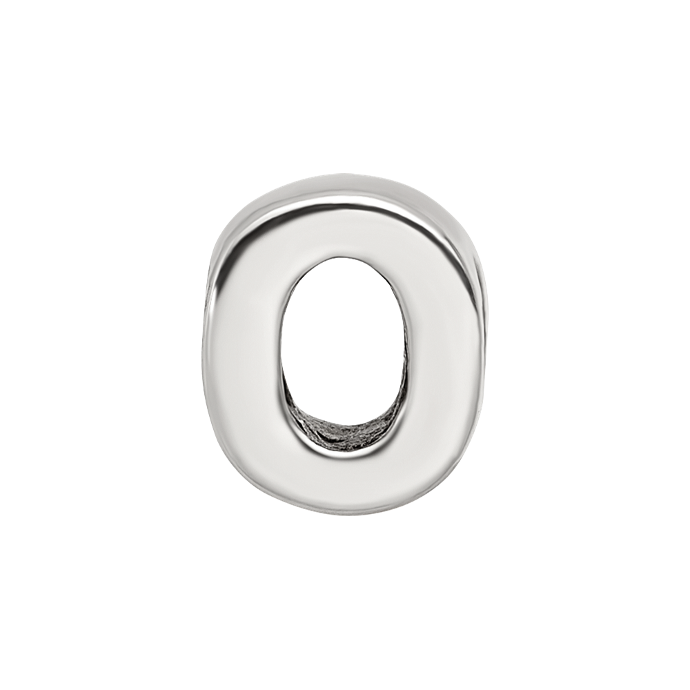 Sterling Silver Reflections Letter O Bead