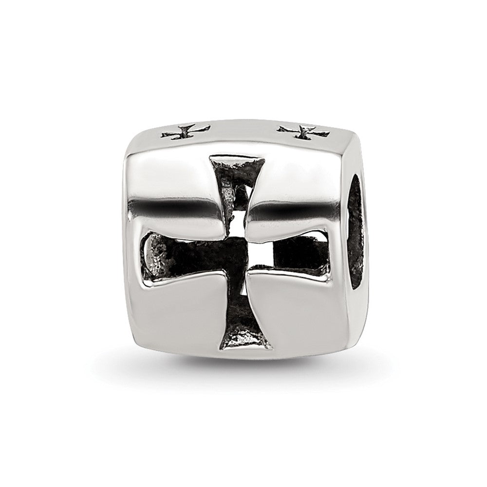 Sterling Silver Reflections Maltese Cross Bead