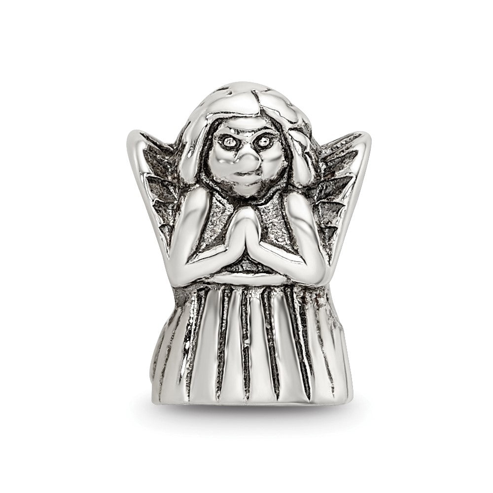 Sterling Silver Reflections Praying Angel Bead