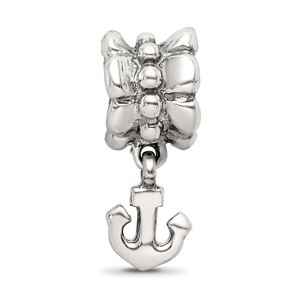 Sterling Silver Reflections Anchor Dangle Bead