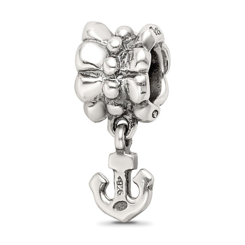 Sterling Silver Reflections Anchor Dangle Bead