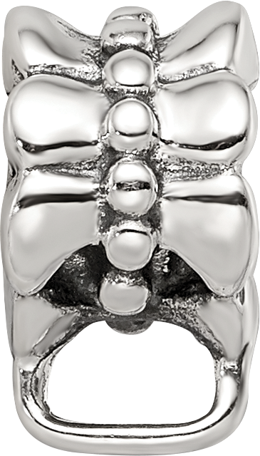 Sterling Silver Reflections w/Loop for Click-on Bead Size: 7.27MM X 6.36MM