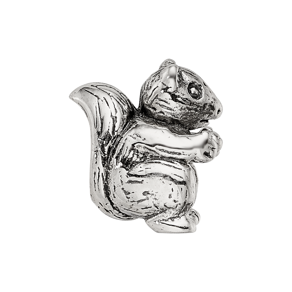 Sterling Silver Reflections Kids Squirrel Bead