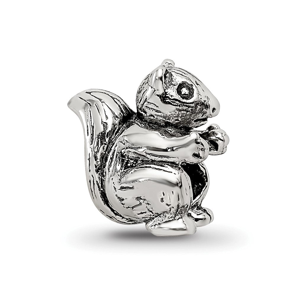 Sterling Silver Reflections Kids Squirrel Bead