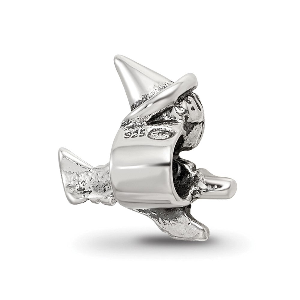 Sterling Silver Reflections Kids Witch Bead