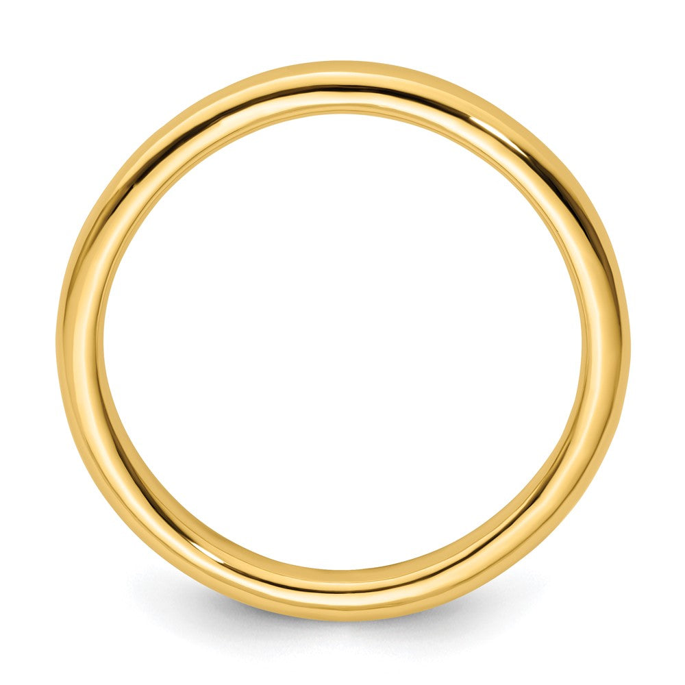 Sterling Silver Stackable Expressions Gold-plated Polished Ring