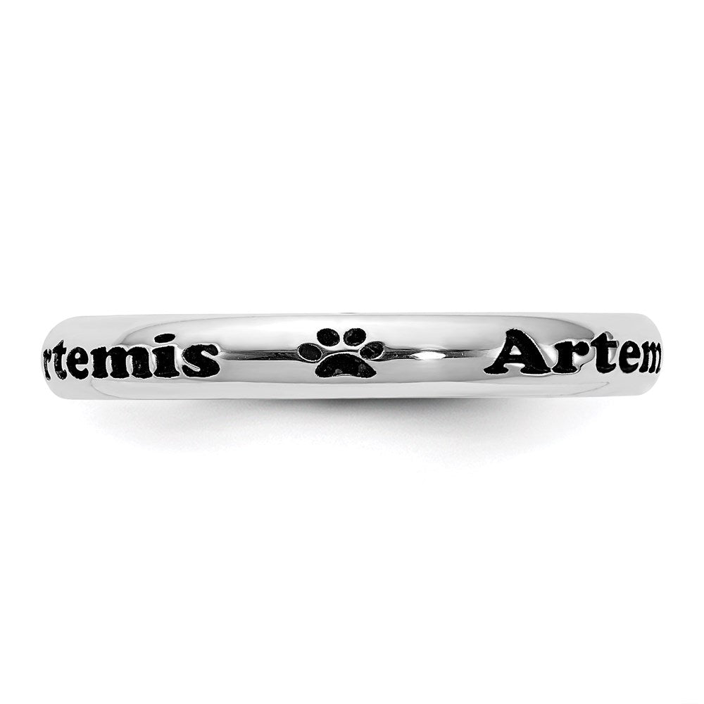 Sterling Silver 3mm Half Round Size 10 Band