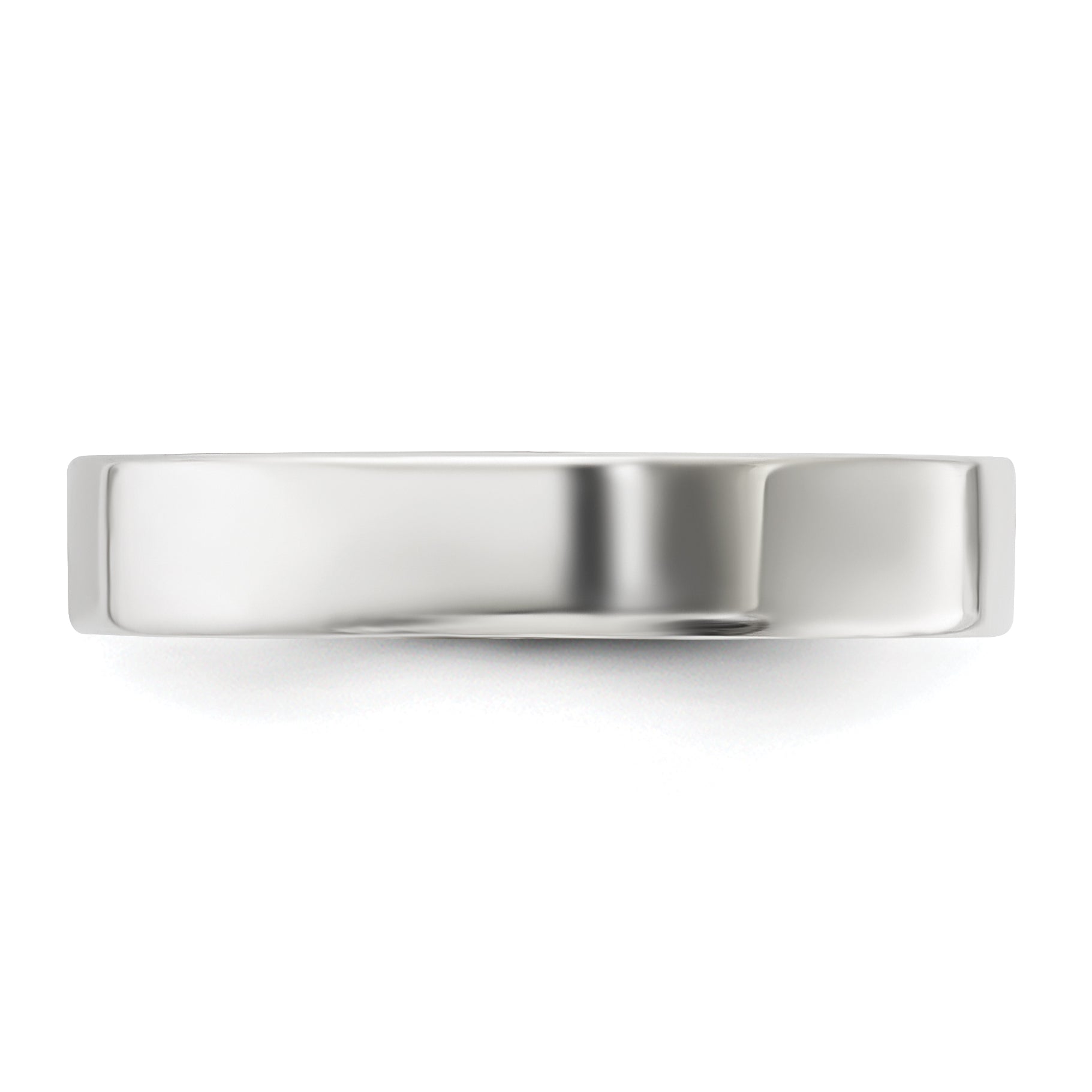 Sterling Silver 4mm Lightweight Flat Size 11.5 Band