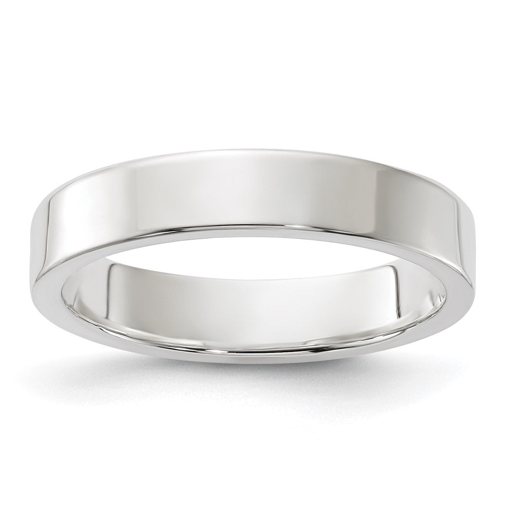 Sterling Silver 4mm Lightweight Flat Size 13 Band