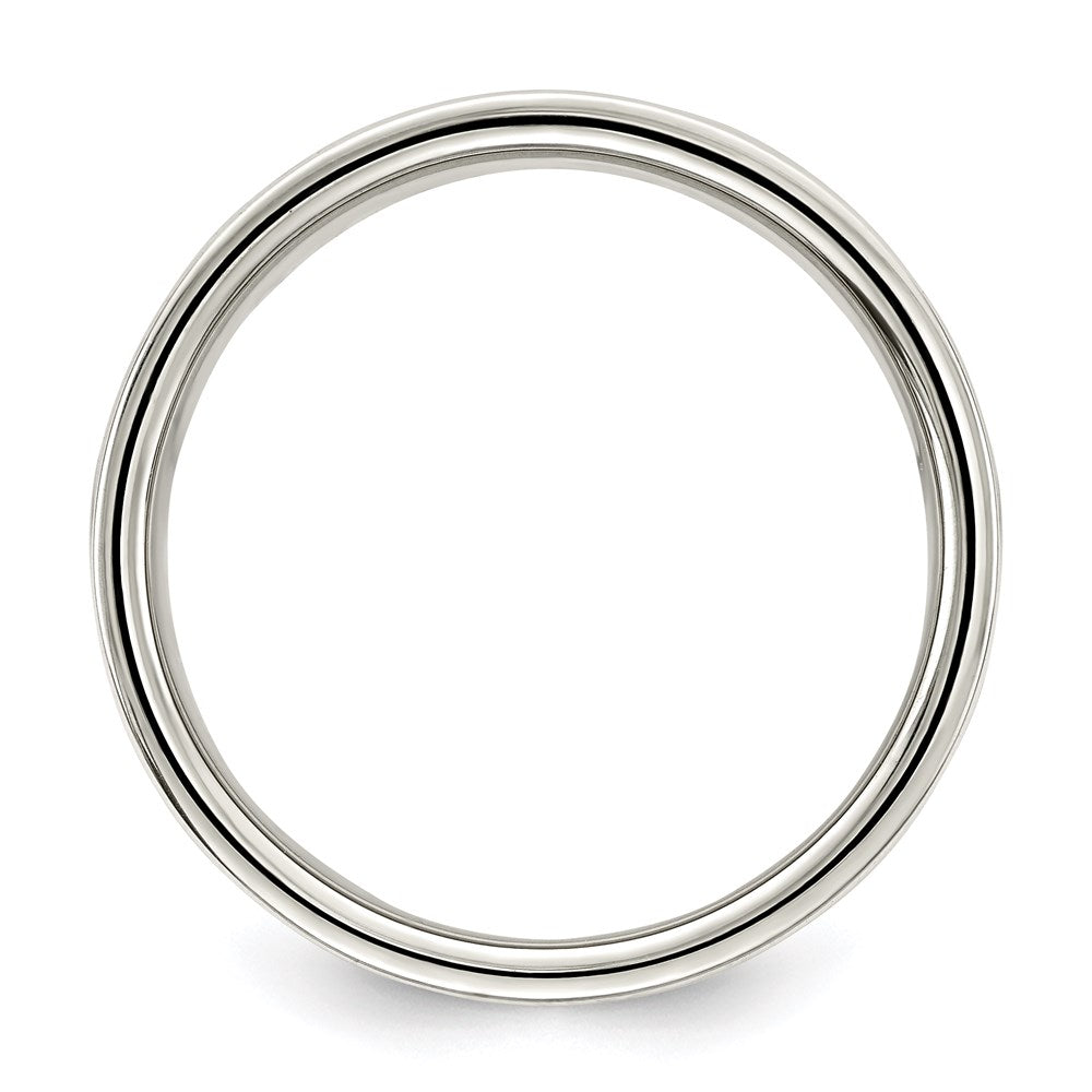 Sterling Silver 9mm Lightweight Flat Size 4.5 Band