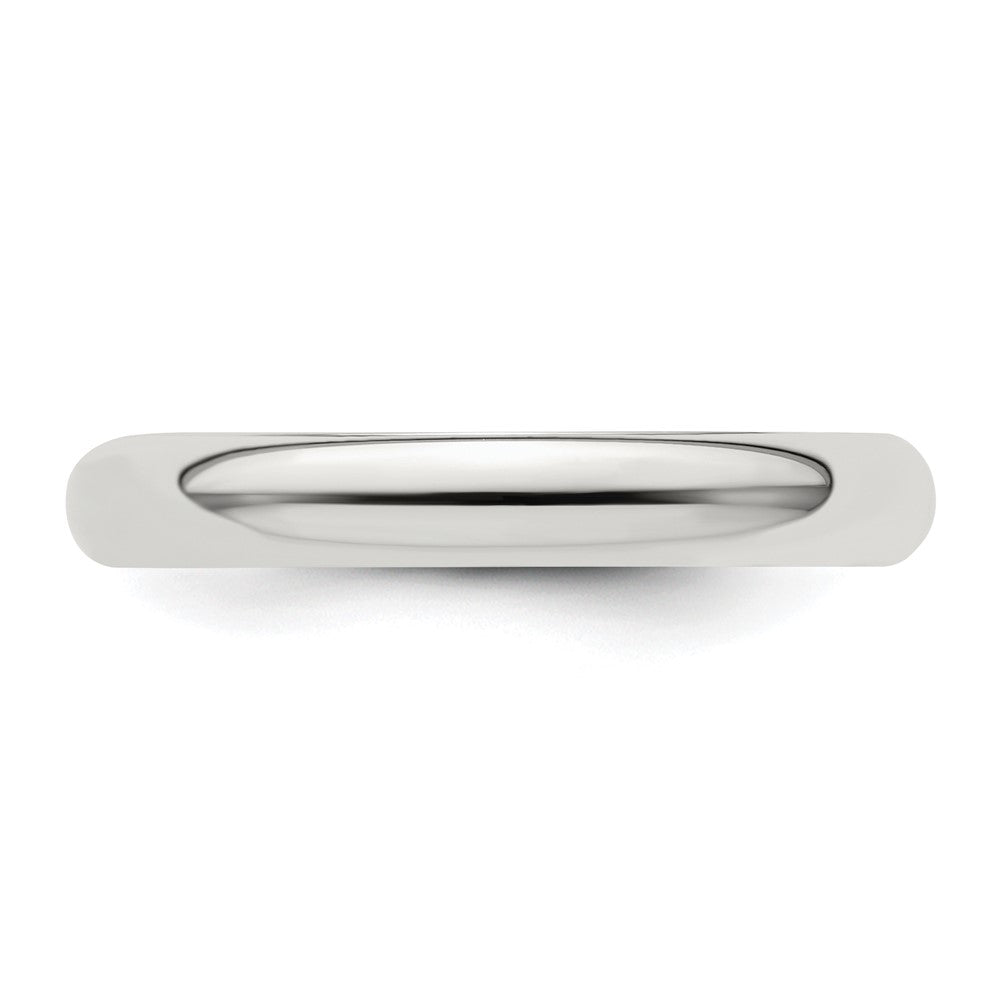 Sterling Silver 3mm Half Round Size 13 Band