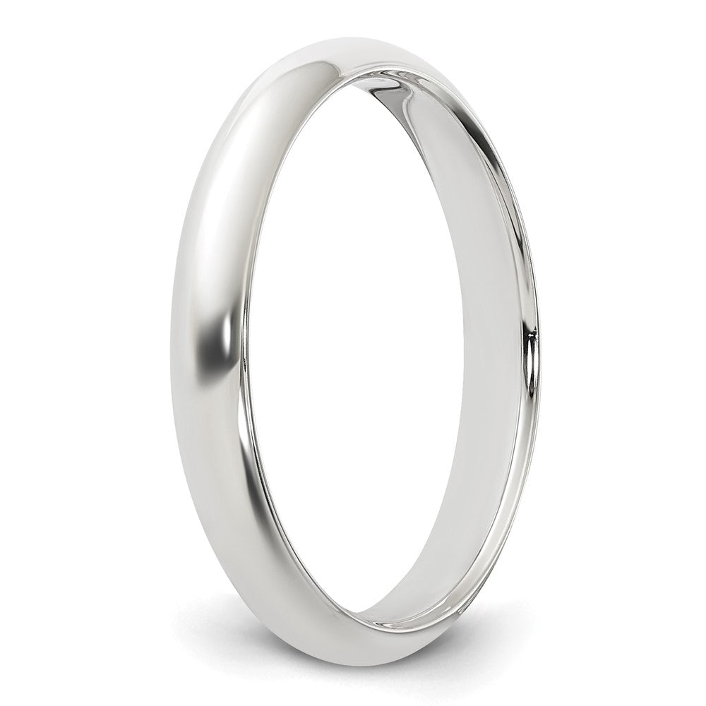 Sterling Silver 3mm Half Round Size 13 Band