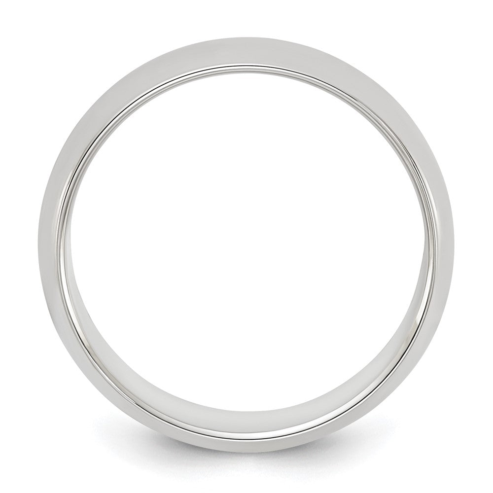 Sterling Silver 6mm Half Round Size 9.5 Band