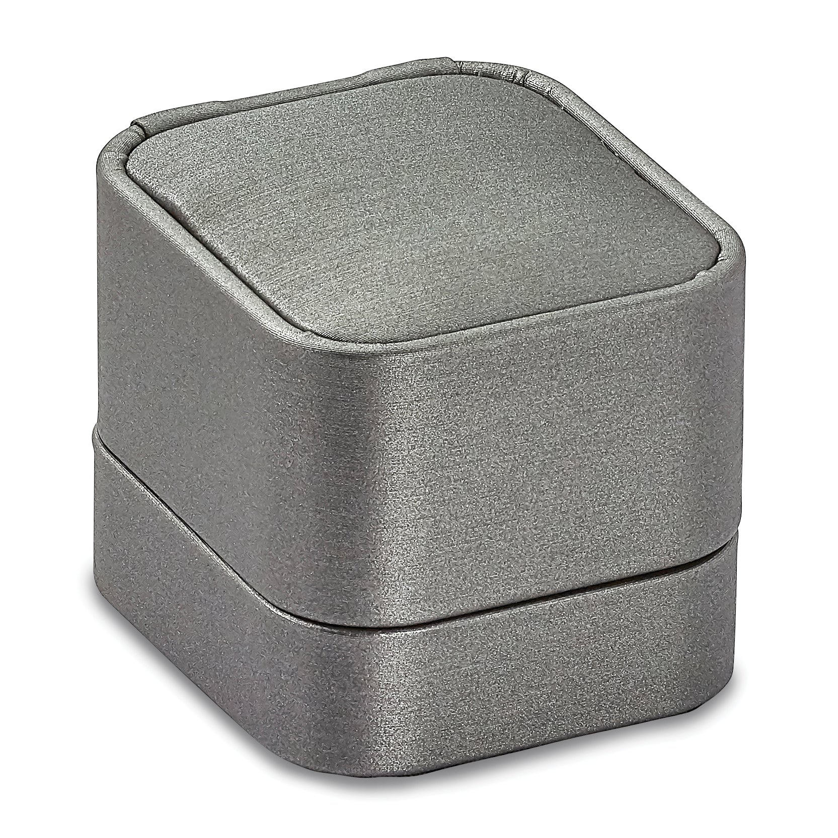 White Ice Sterling Silver Rhodium-plated Diamond Open Circle  Stud Post Earrings