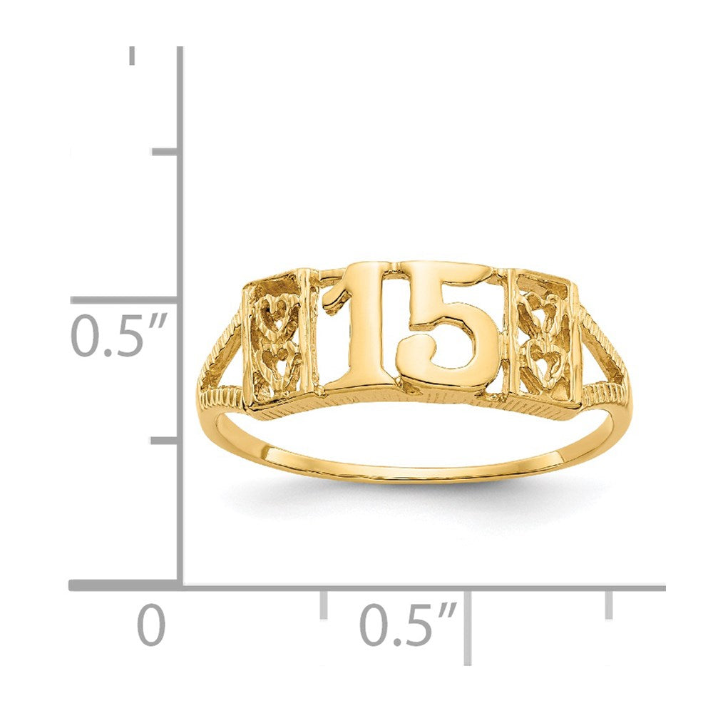14K 15 RING