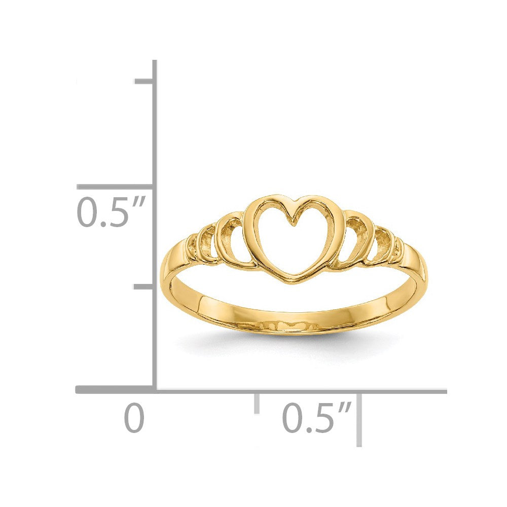 14k Children's Heart Ring