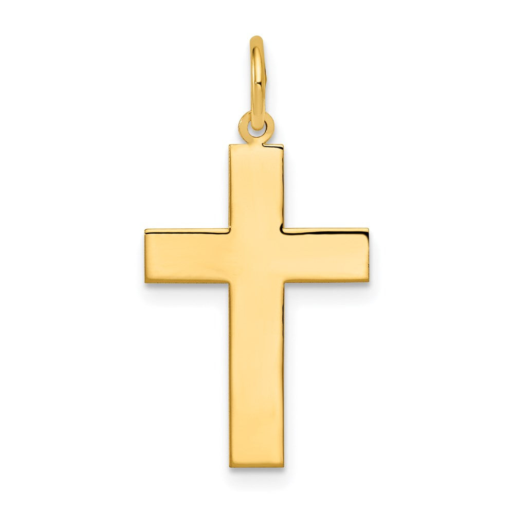 14k Polished Cross Pendant
