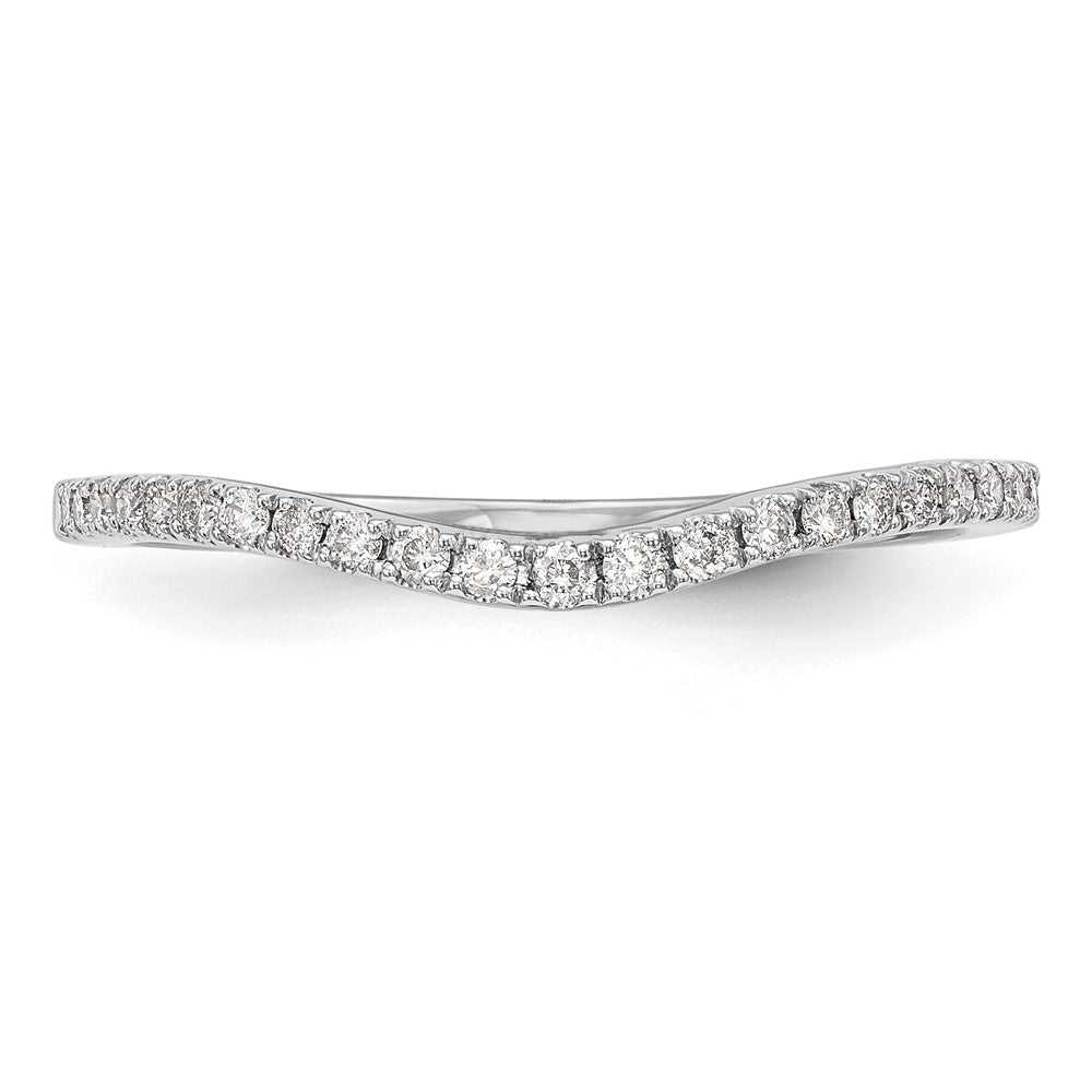 14K White Gold Lab Grown VS/SI FGH Dia Wedding Band