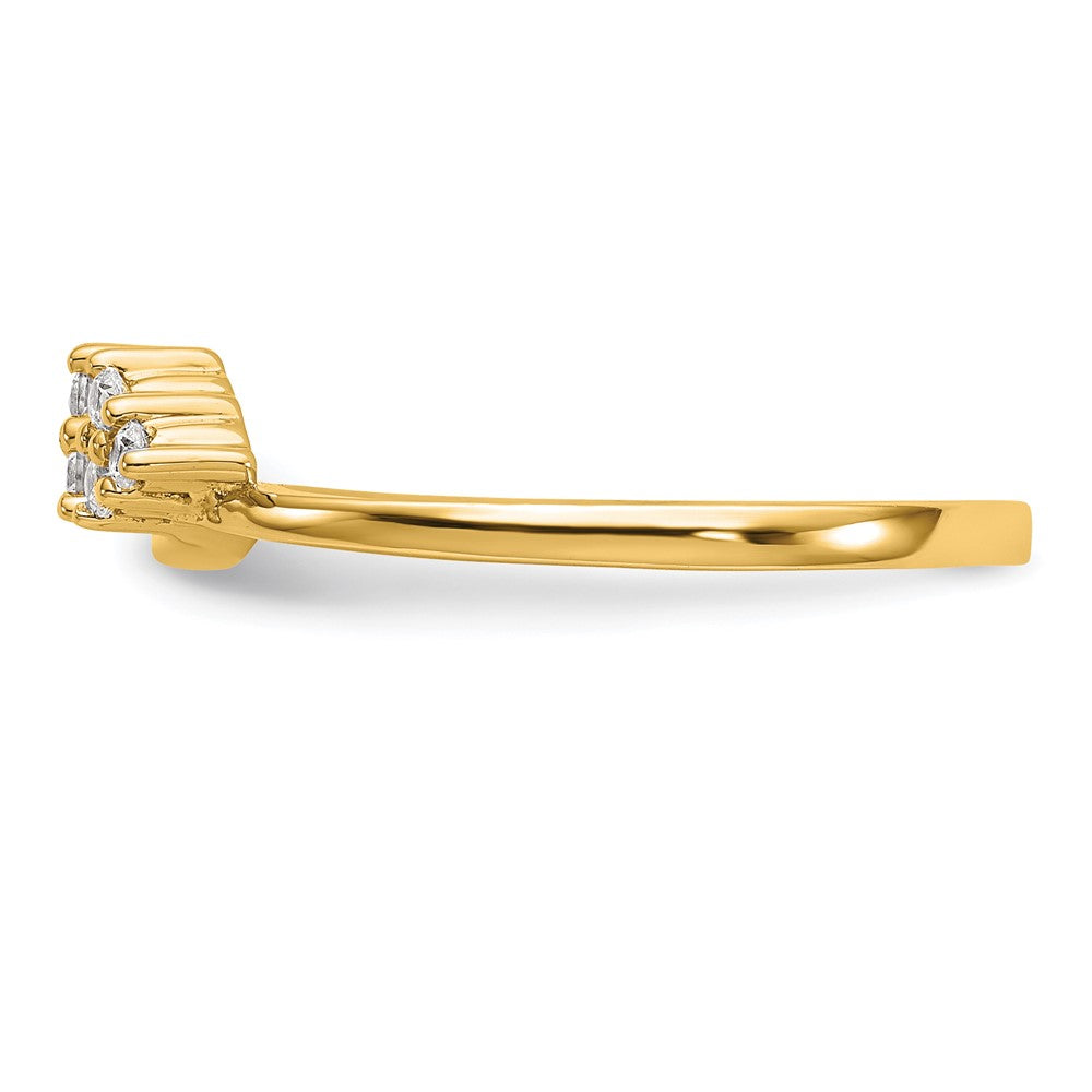 14K Lab Grown Diamond VS/SI FGH Wrap