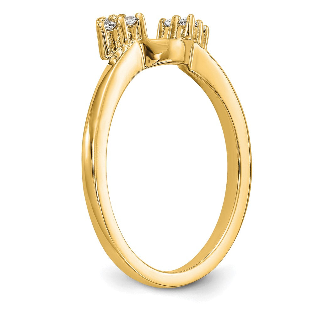 14K Lab Grown Diamond VS/SI FGH Wrap