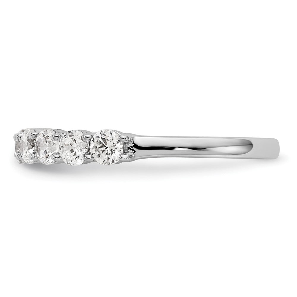 14K White Gold Lab Grown Diamond VS/SI FGH 11-Stone Band