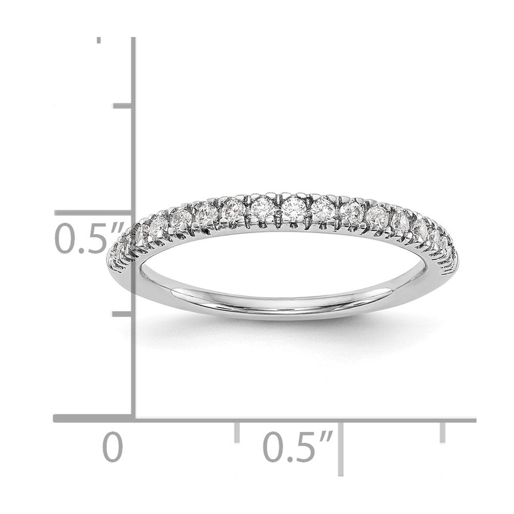 14K White Gold Lab Grown Diamond VS/SI FGH Band