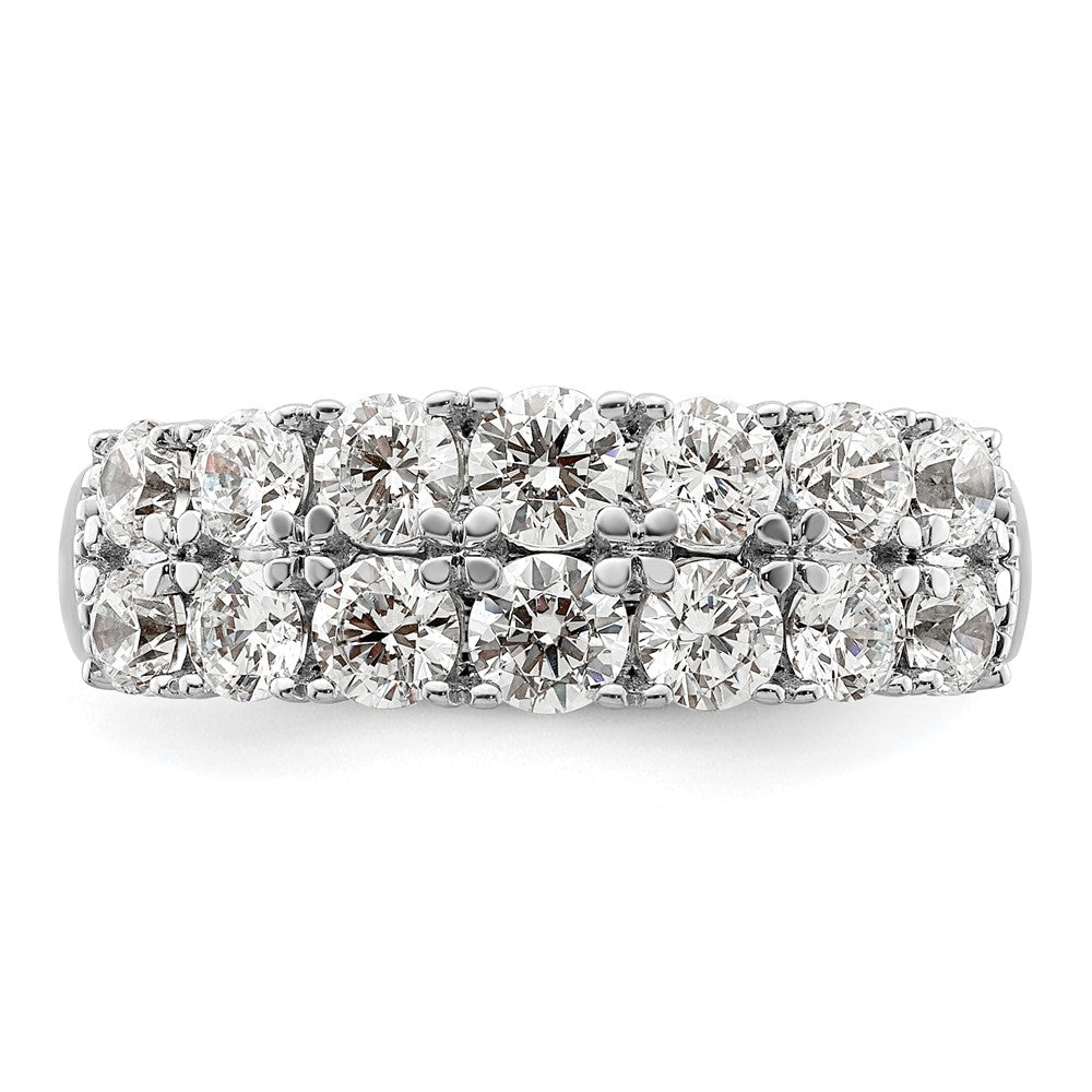 14K White Gold Lab Grown Diamond VS/SI FGH Band